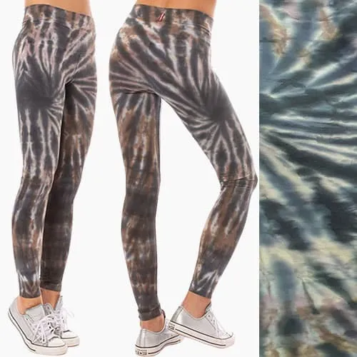 Hard Tail High Rise Ankle Legging - Tie Dye