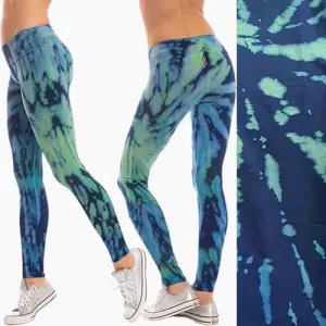 Hard Tail High Rise Ankle Legging - Tie Dye