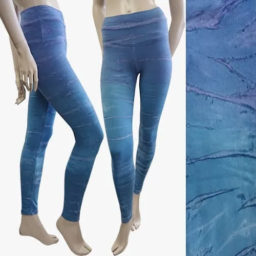 Hard Tail High Rise Ankle Legging - Tie Dye