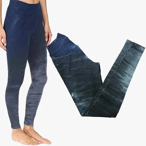 Hard Tail High Rise Ankle Legging - Tie Dye