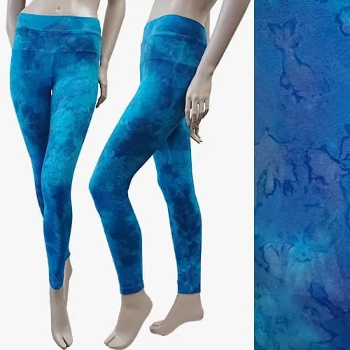 Hard Tail High Rise Ankle Legging - Tie Dye