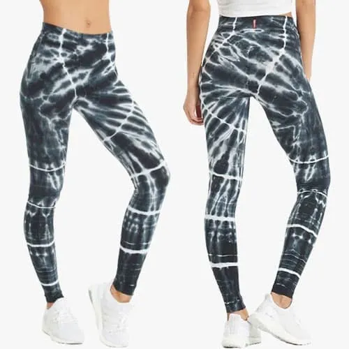 Hard Tail High Rise Ankle Legging - Tie Dye