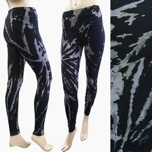 Hard Tail High Rise Ankle Legging - Tie Dye