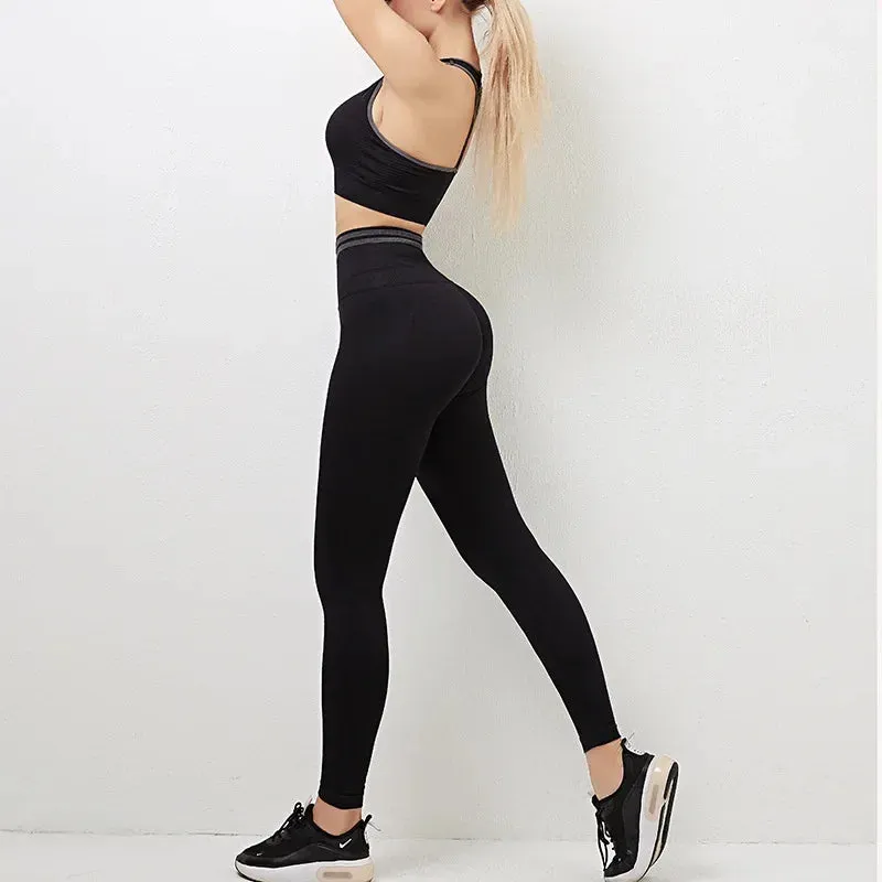 High Waist Compression Yoga Leggings