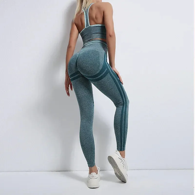 High Waist Compression Yoga Leggings