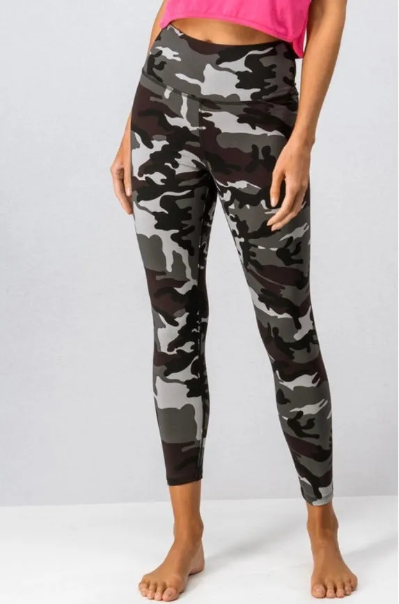 High Waisted Camo Leggings