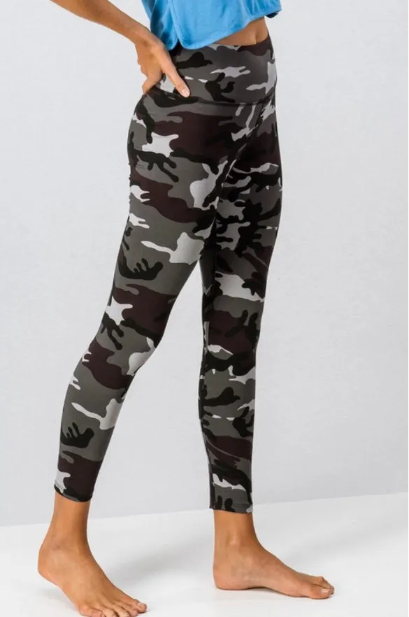High Waisted Camo Leggings