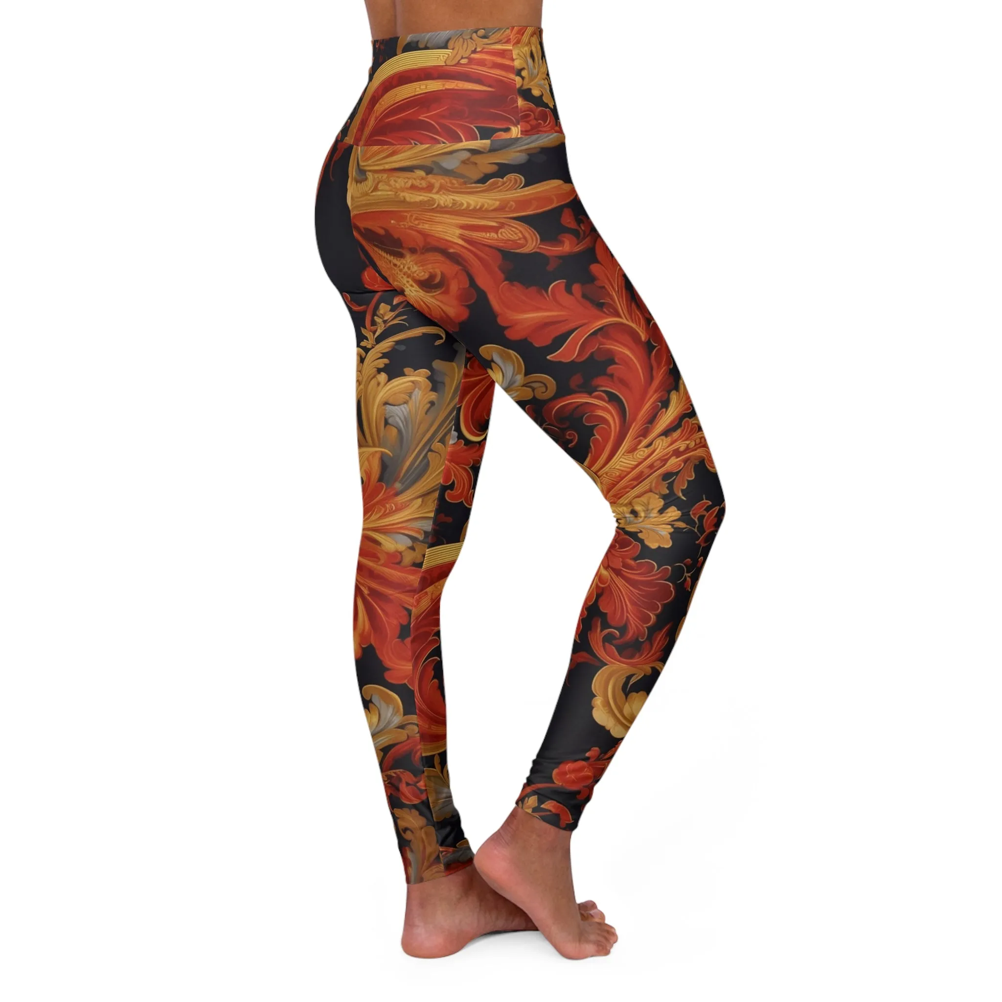 High Waisted Leggings - Holbein-Nuremberg.