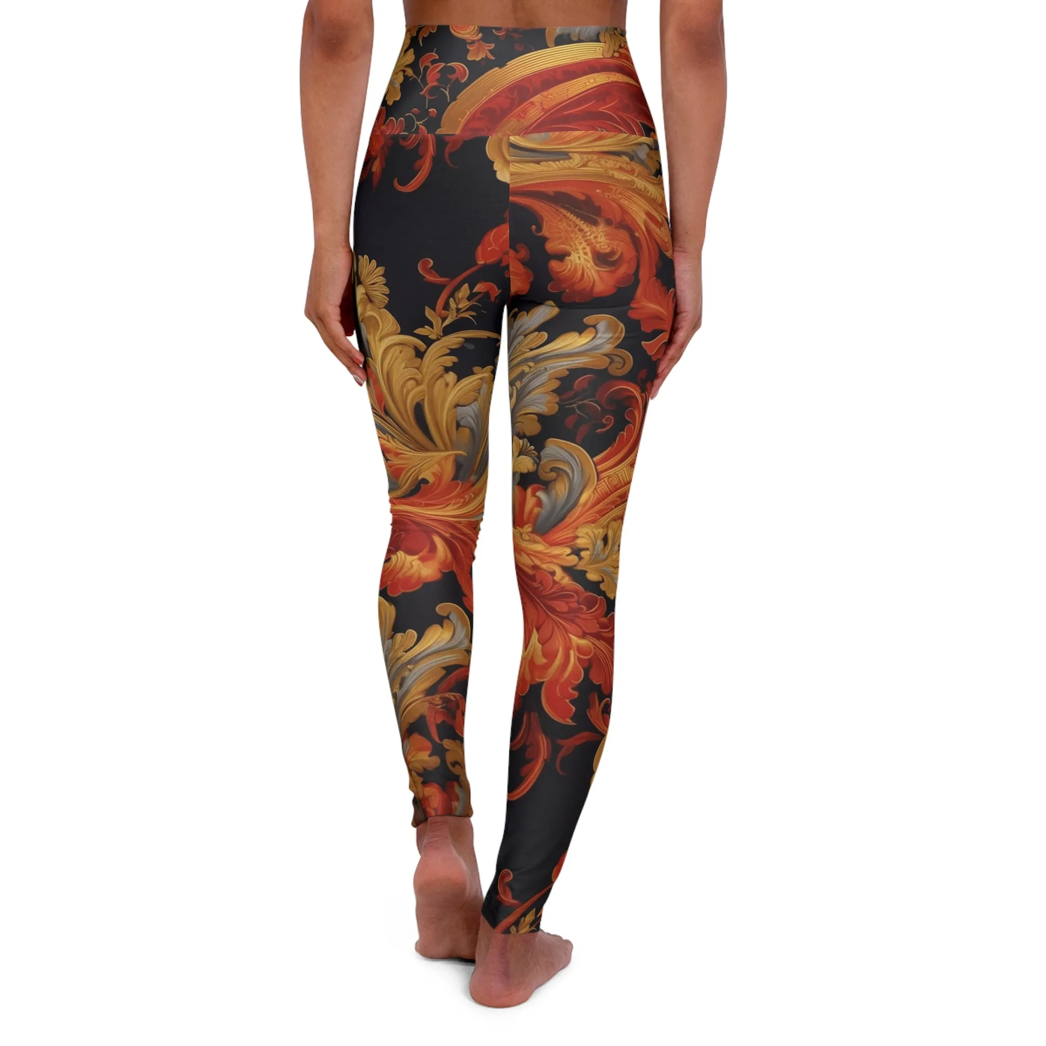 High Waisted Leggings - Holbein-Nuremberg.