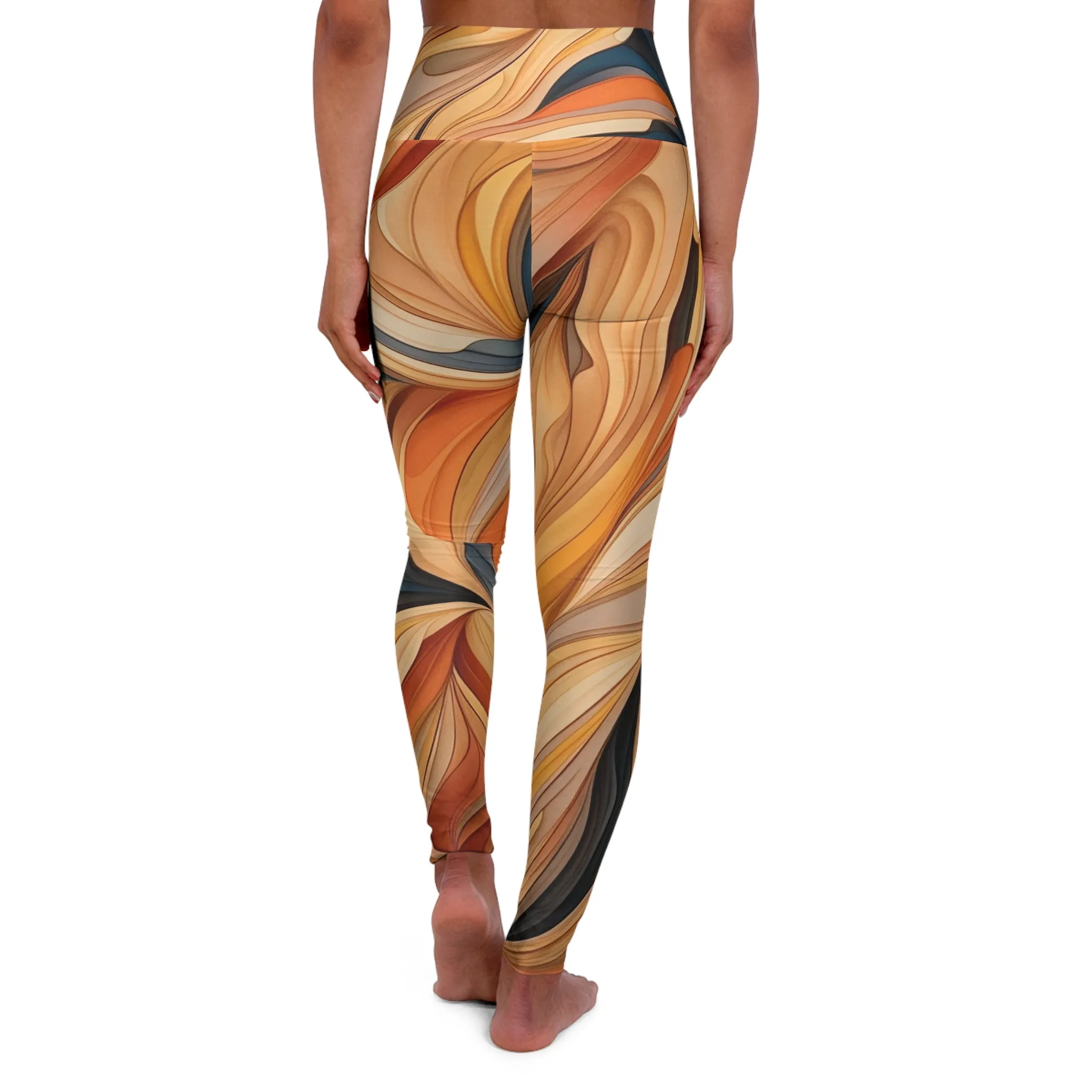 High Waisted Leggings - ImpressionistOil