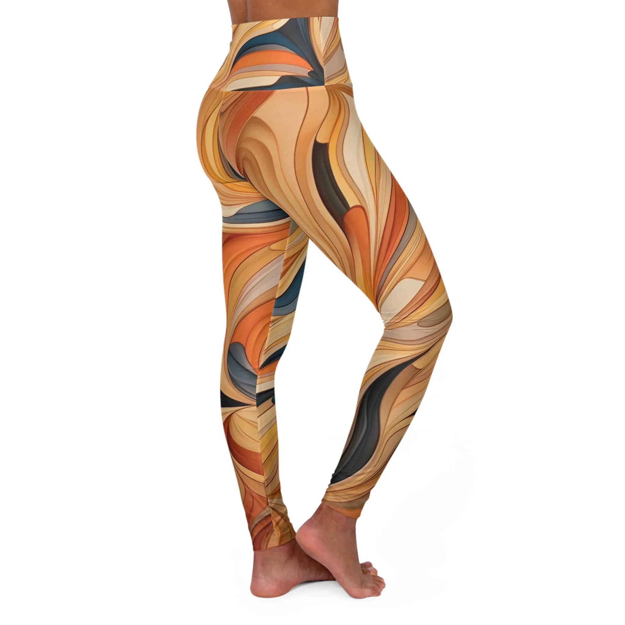 High Waisted Leggings - ImpressionistOil