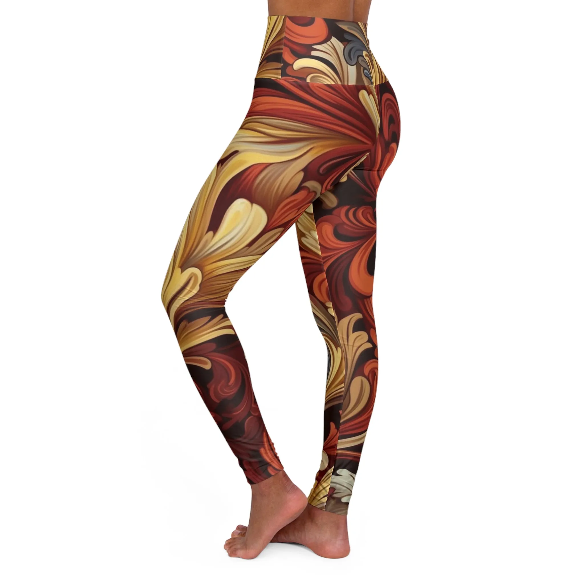 High Waisted Leggings - Isabella de' Medici.