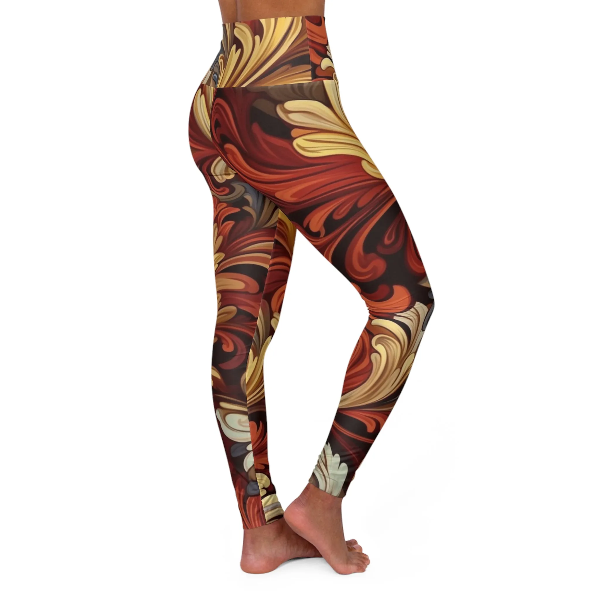 High Waisted Leggings - Isabella de' Medici.