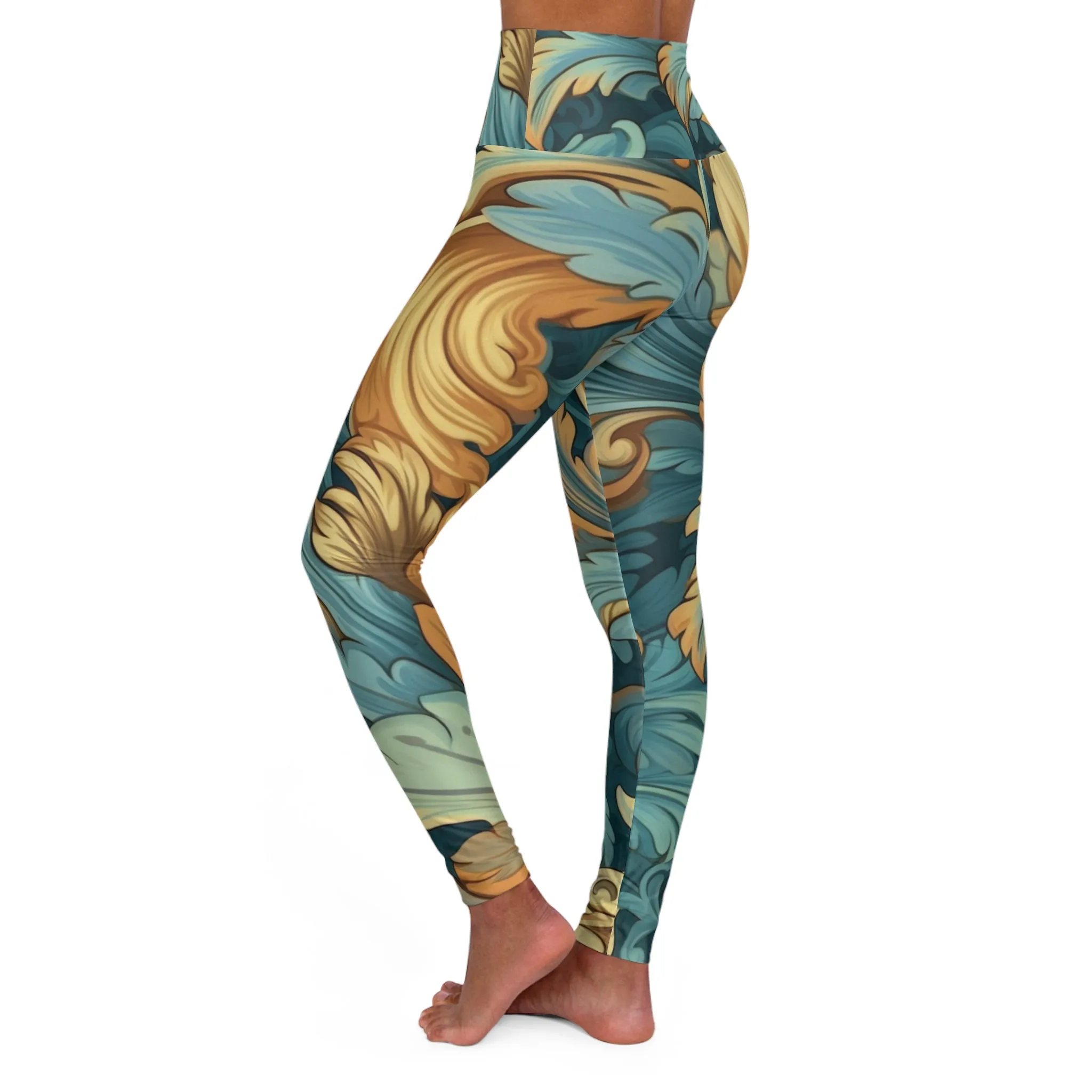 High Waisted Leggings - Isabella de' Medici.