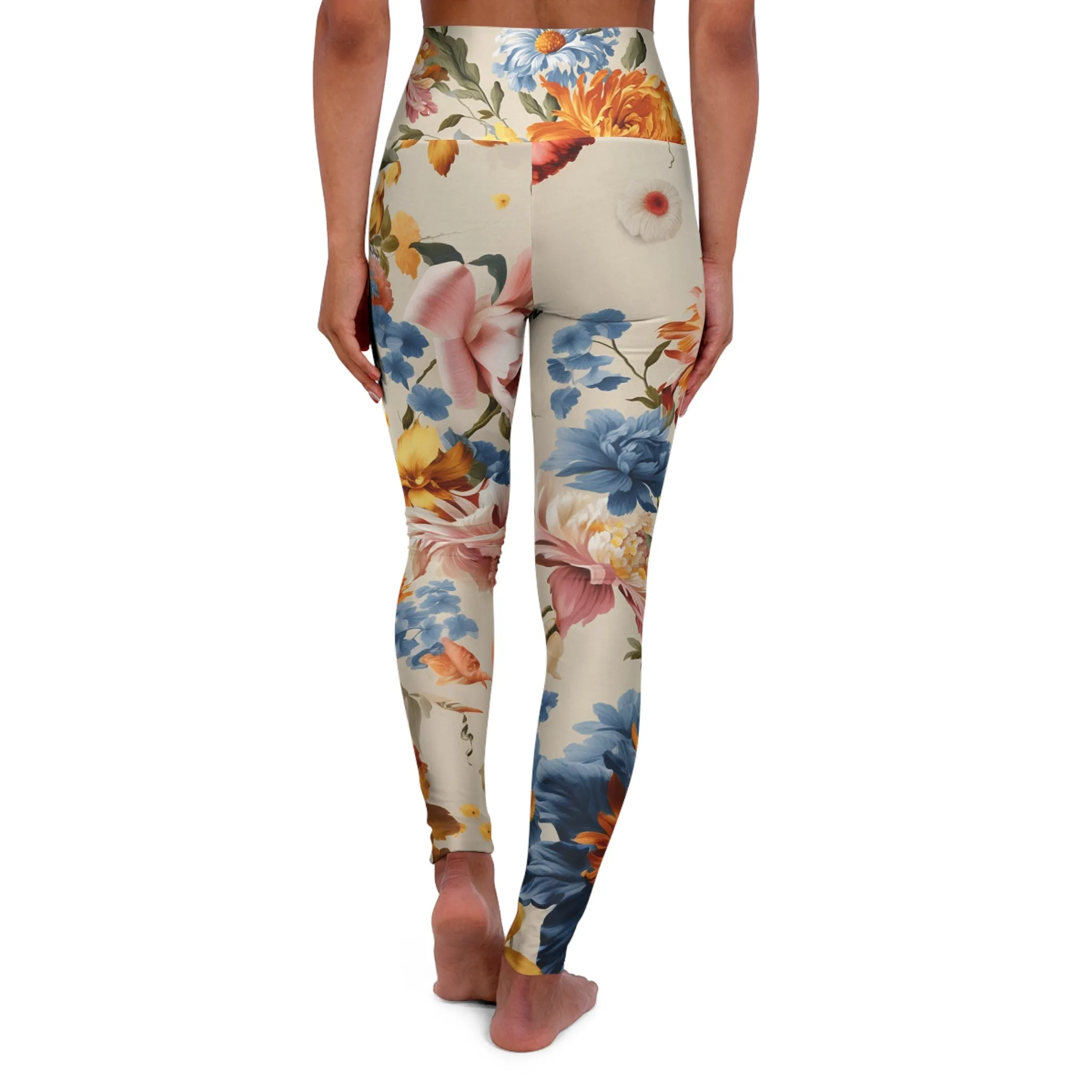 High Waisted Leggings - Labille-Parisian.
