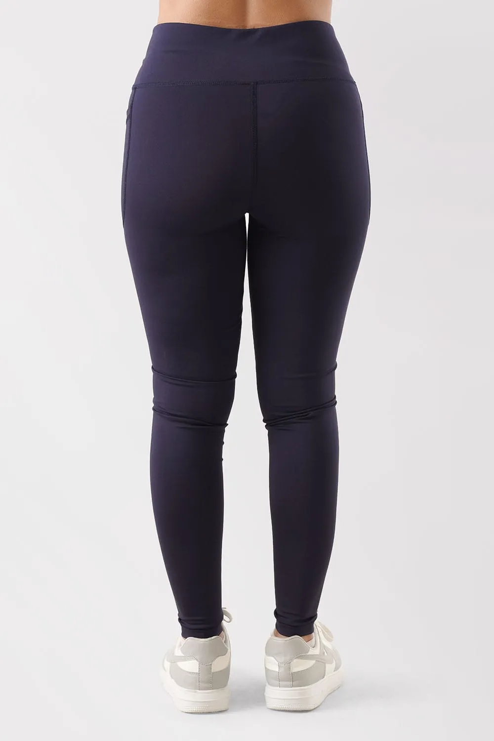 High Waisted Leggings Navy