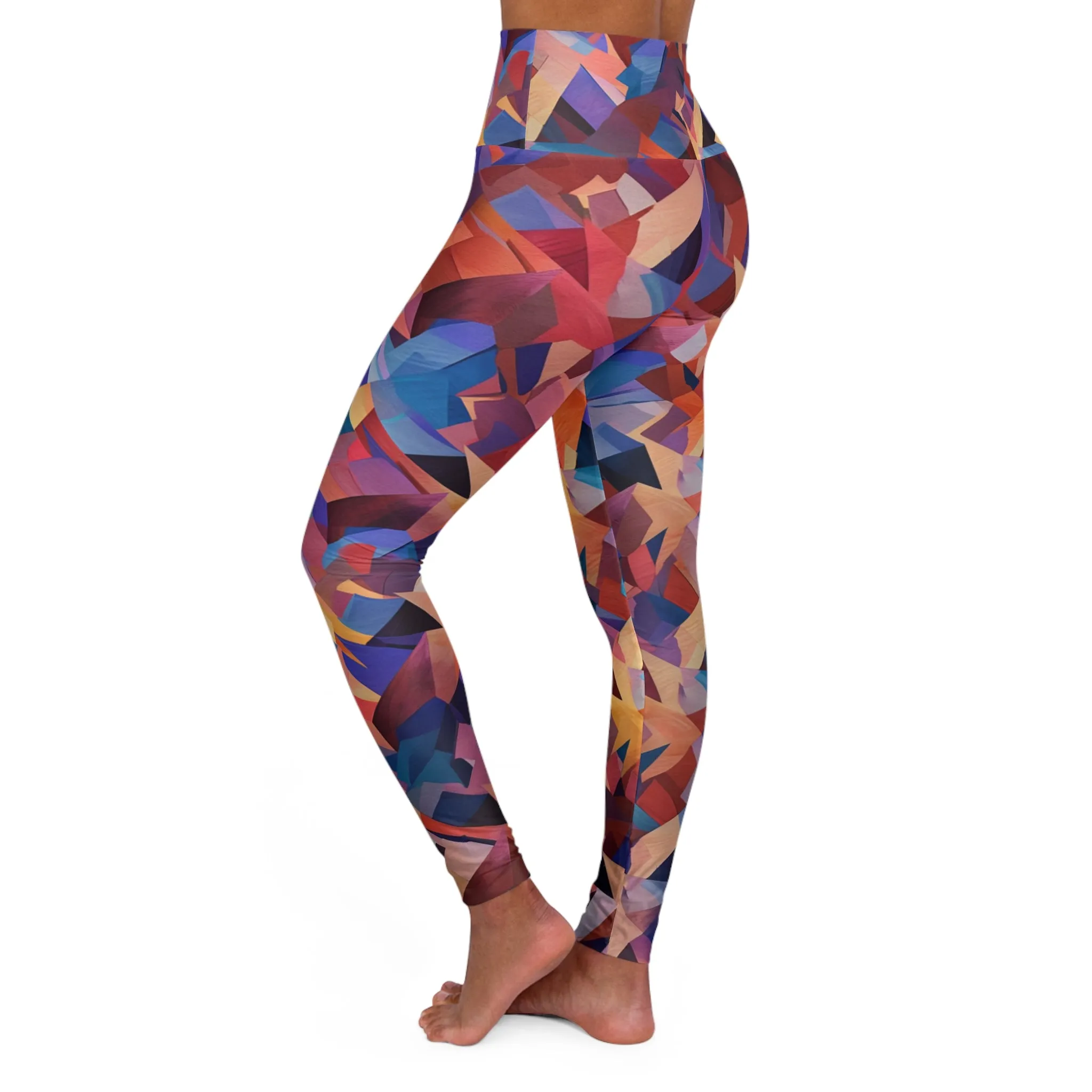 High Waisted Leggings - Pablogy Delftia
