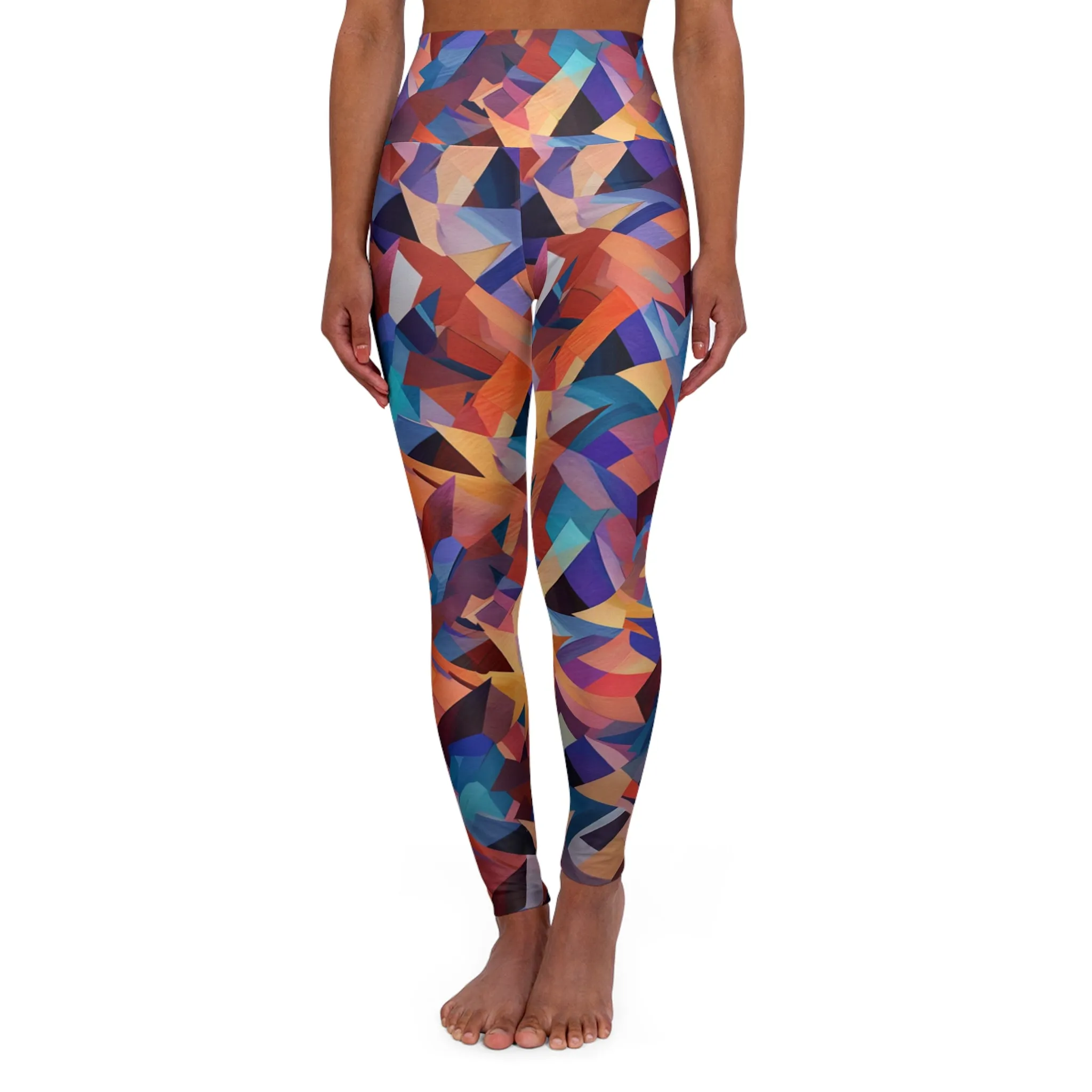 High Waisted Leggings - Pablogy Delftia