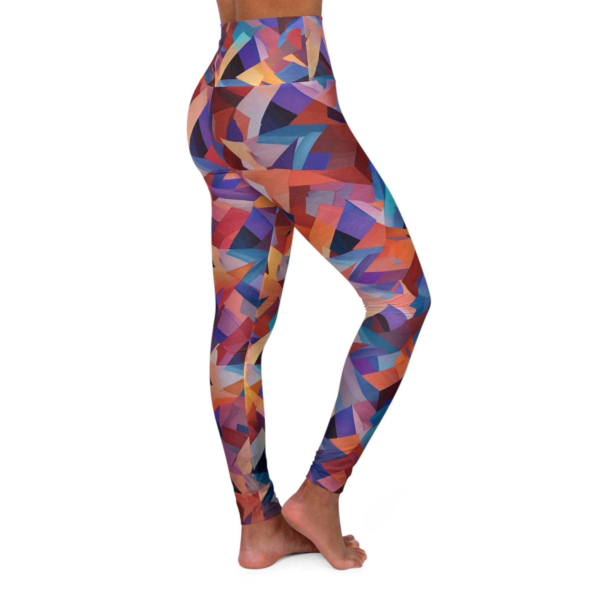 High Waisted Leggings - Pablogy Delftia