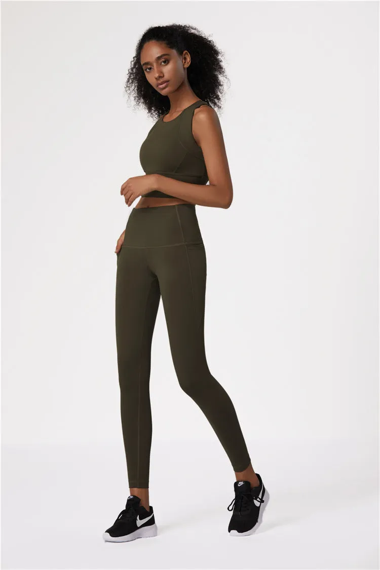 High-Waisted Pocket Yoga Leggings