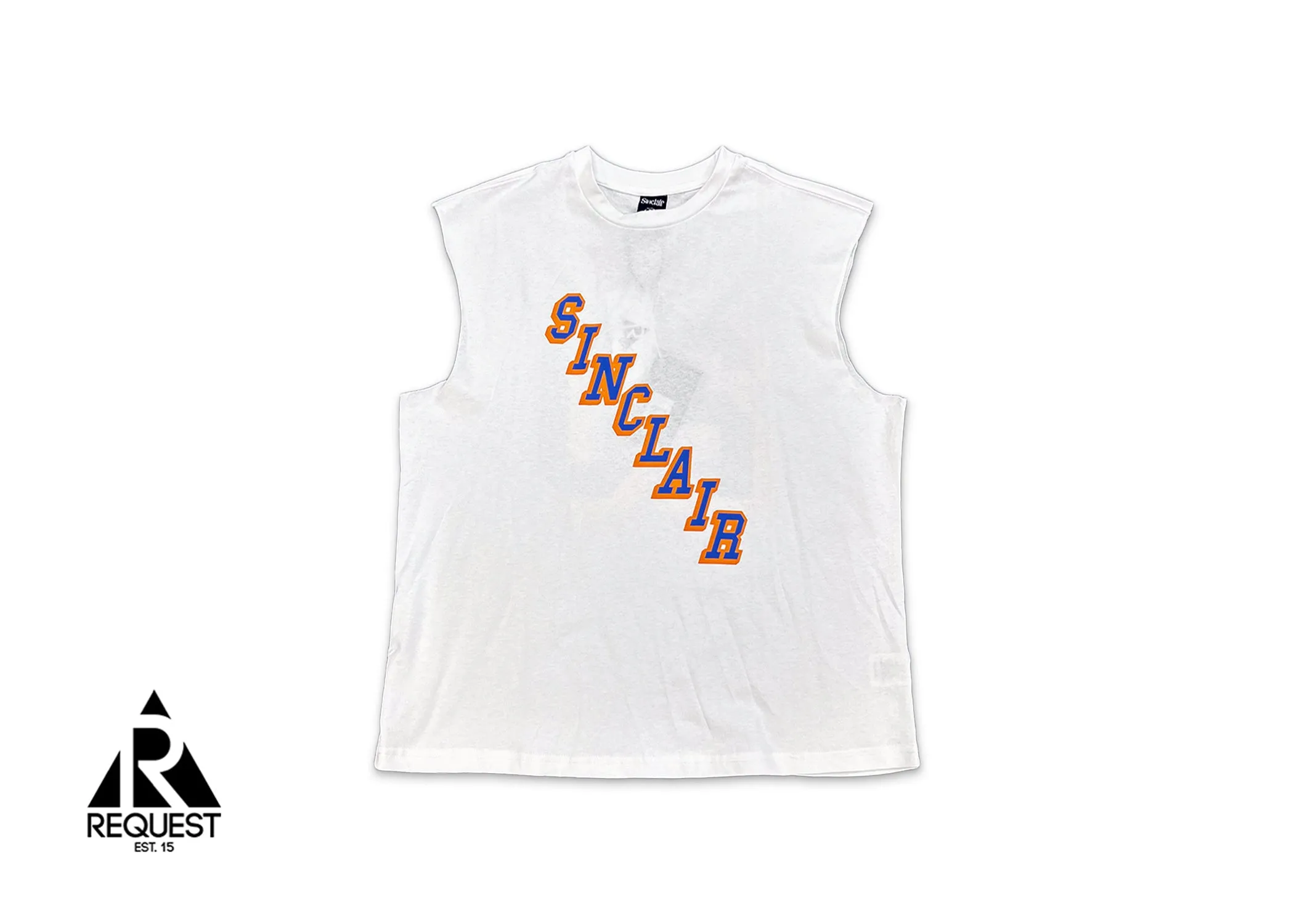 Hockey Muscle Tee "White"