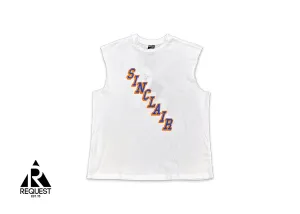 Hockey Muscle Tee "White"