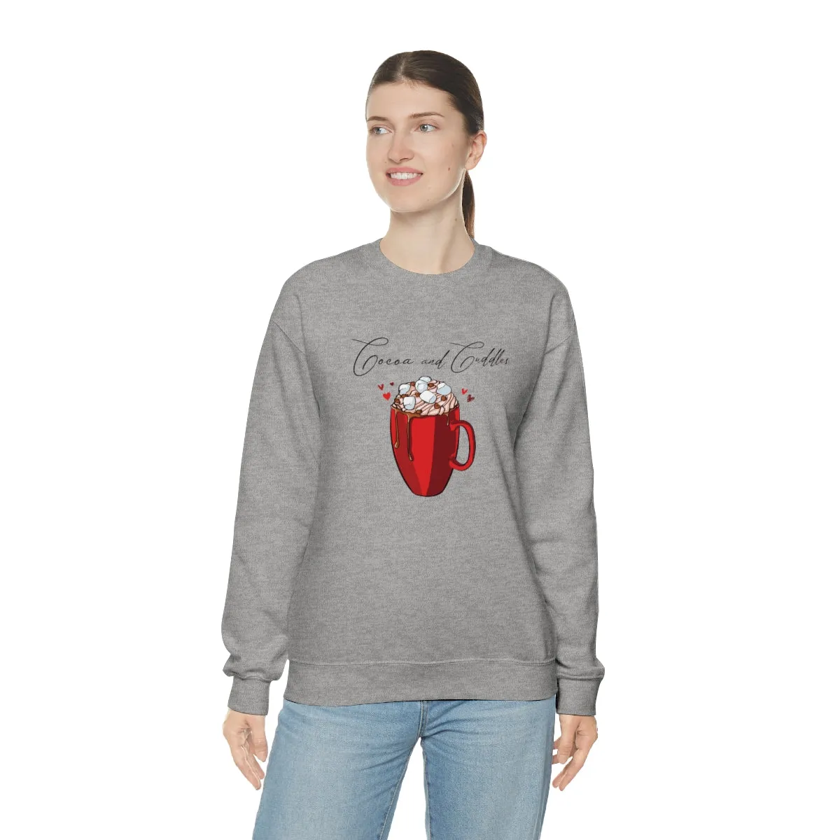 Hot Chocolate Weather | Crewneck Sweatshirt | Christmas Gifts For Her | Holiday Gifts | Trendy Gifts