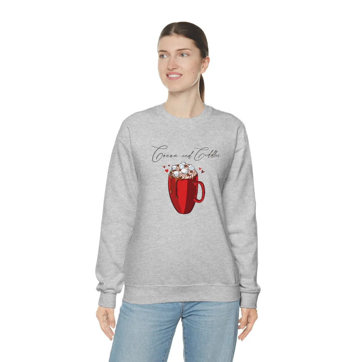 Hot Chocolate Weather | Crewneck Sweatshirt | Christmas Gifts For Her | Holiday Gifts | Trendy Gifts