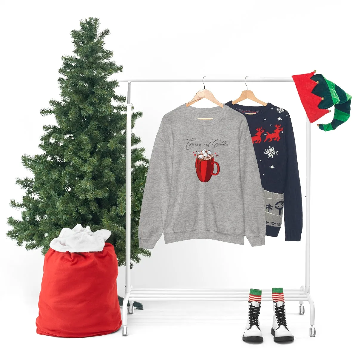 Hot Chocolate Weather | Crewneck Sweatshirt | Christmas Gifts For Her | Holiday Gifts | Trendy Gifts