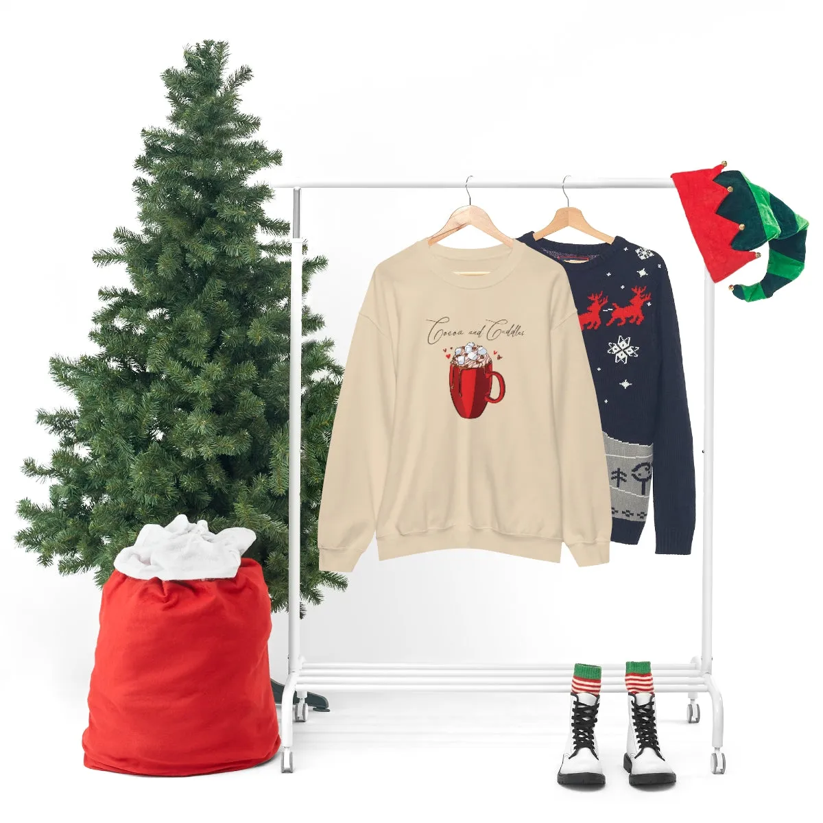 Hot Chocolate Weather | Crewneck Sweatshirt | Christmas Gifts For Her | Holiday Gifts | Trendy Gifts