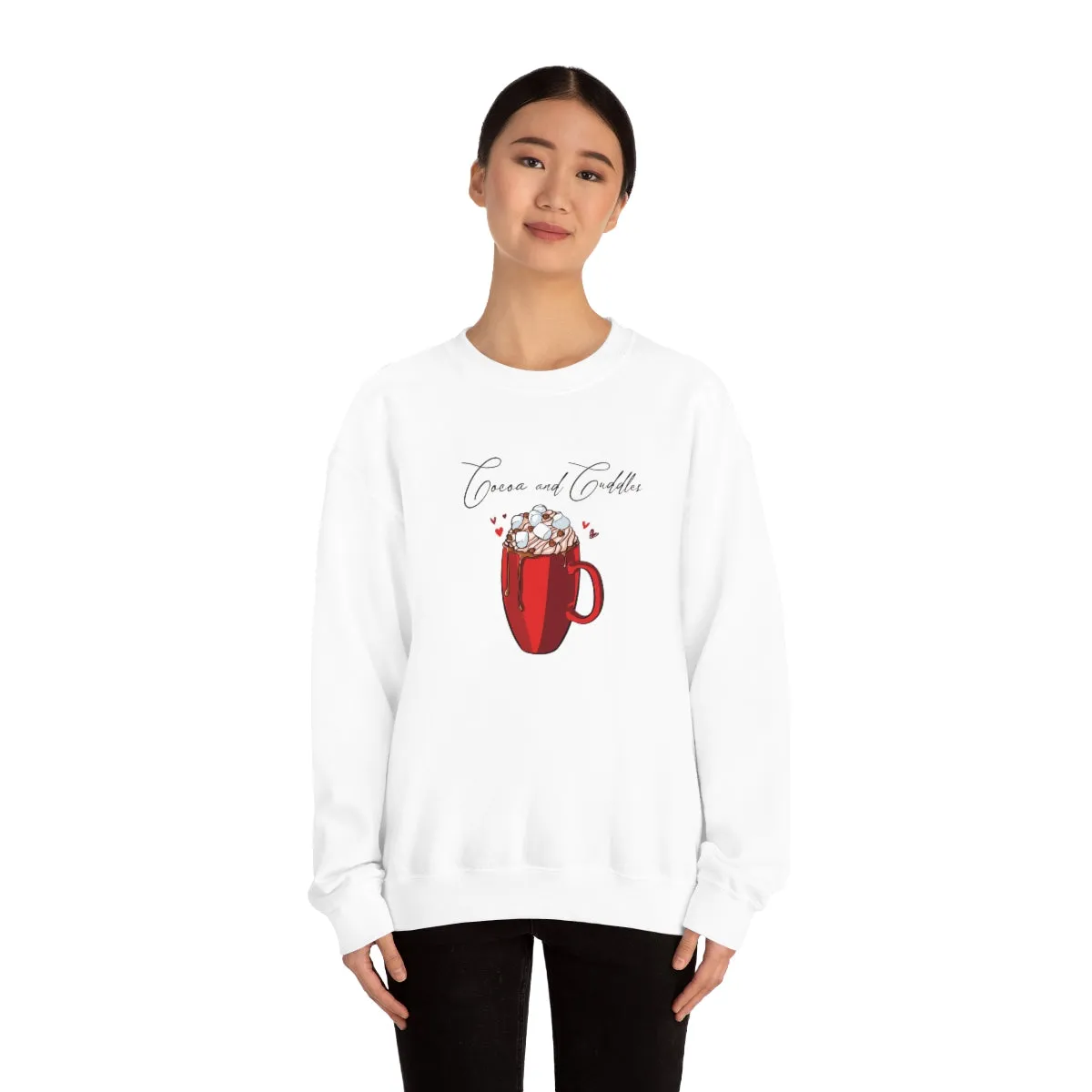 Hot Chocolate Weather | Crewneck Sweatshirt | Christmas Gifts For Her | Holiday Gifts | Trendy Gifts
