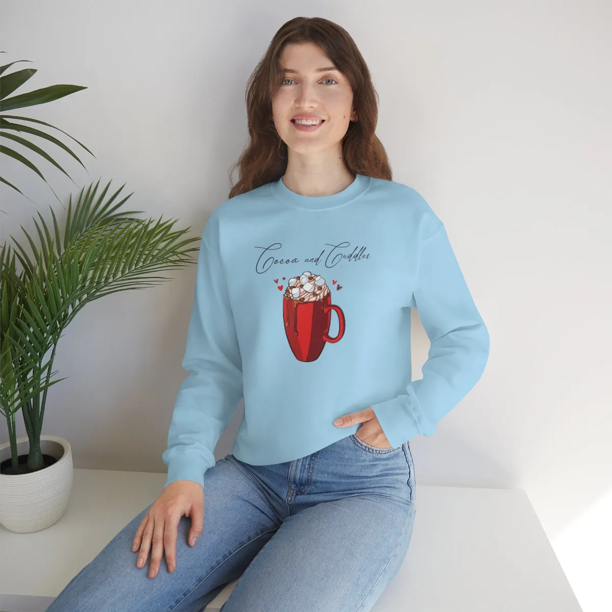 Hot Chocolate Weather | Crewneck Sweatshirt | Christmas Gifts For Her | Holiday Gifts | Trendy Gifts