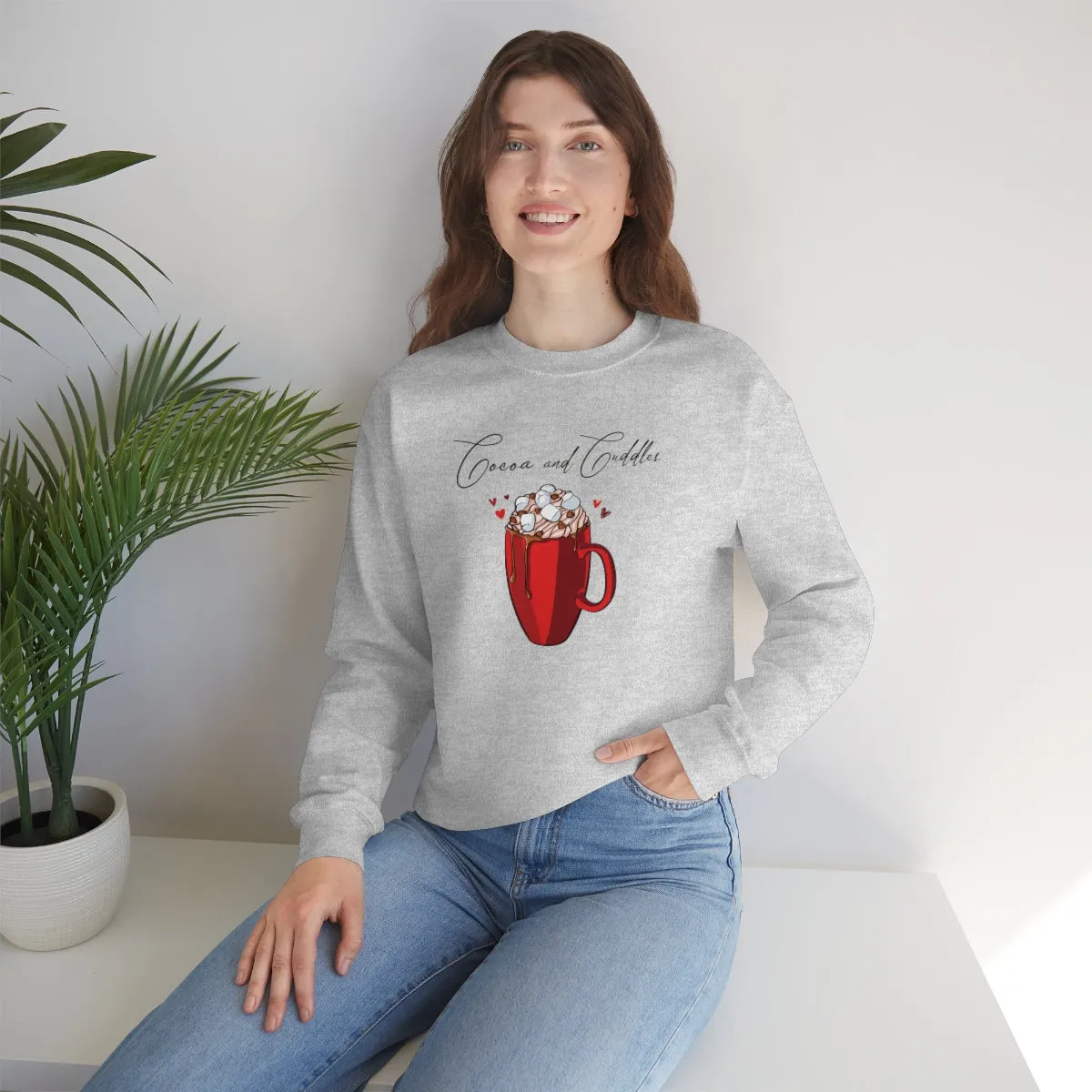 Hot Chocolate Weather | Crewneck Sweatshirt | Christmas Gifts For Her | Holiday Gifts | Trendy Gifts