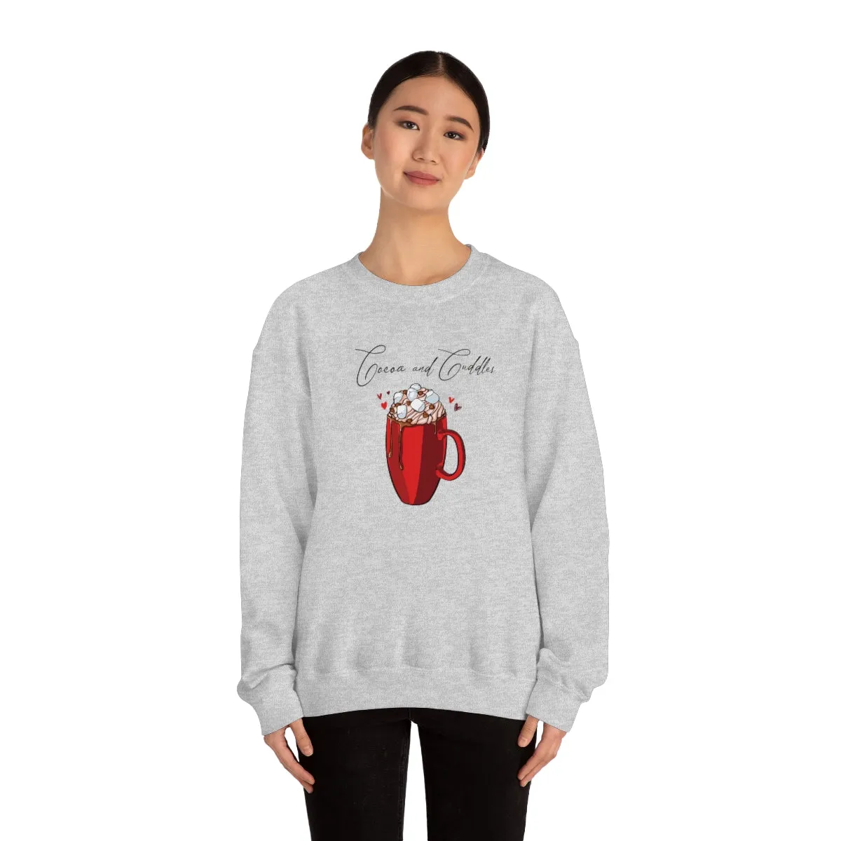 Hot Chocolate Weather | Crewneck Sweatshirt | Christmas Gifts For Her | Holiday Gifts | Trendy Gifts