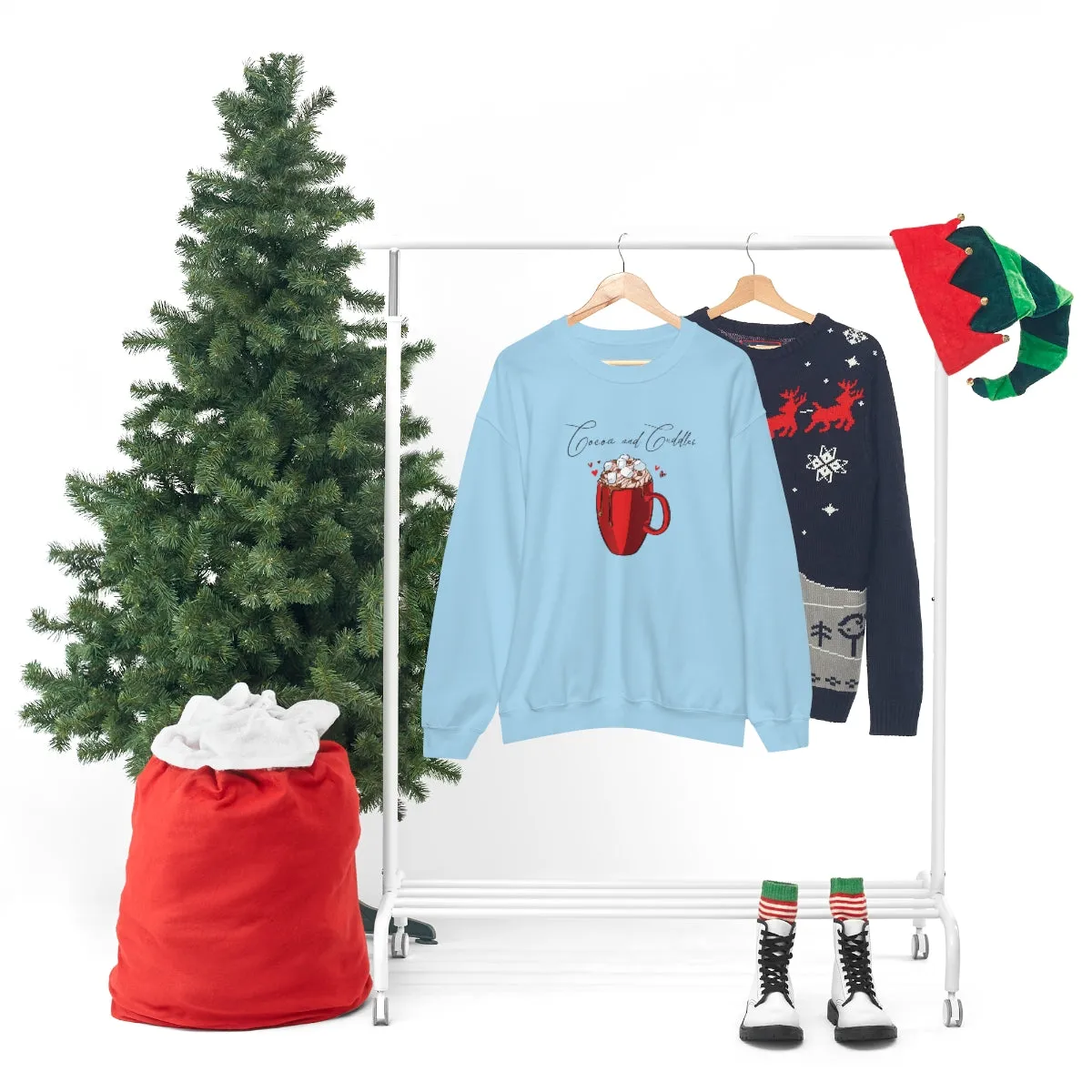 Hot Chocolate Weather | Crewneck Sweatshirt | Christmas Gifts For Her | Holiday Gifts | Trendy Gifts
