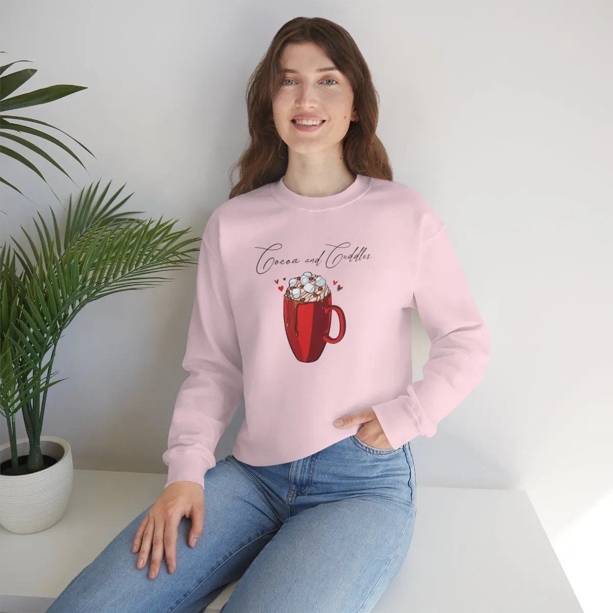 Hot Chocolate Weather | Crewneck Sweatshirt | Christmas Gifts For Her | Holiday Gifts | Trendy Gifts