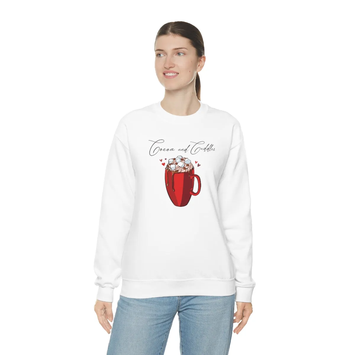 Hot Chocolate Weather | Crewneck Sweatshirt | Christmas Gifts For Her | Holiday Gifts | Trendy Gifts