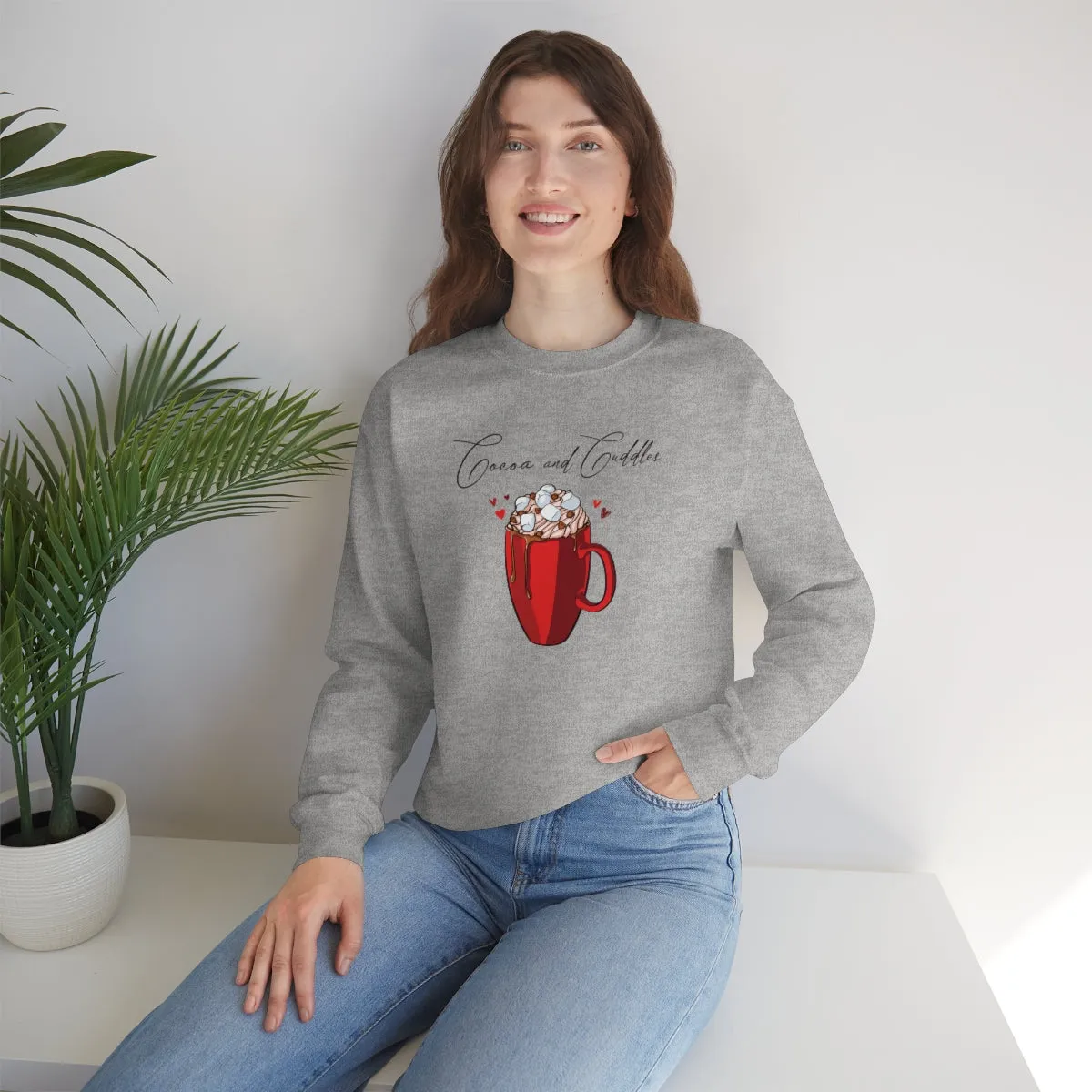 Hot Chocolate Weather | Crewneck Sweatshirt | Christmas Gifts For Her | Holiday Gifts | Trendy Gifts