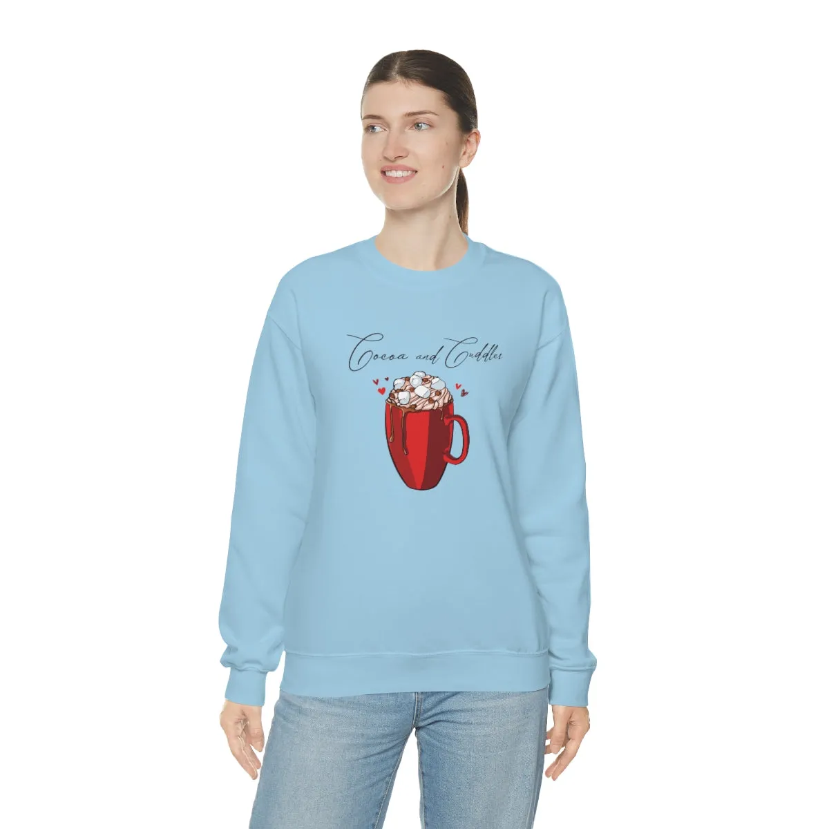 Hot Chocolate Weather | Crewneck Sweatshirt | Christmas Gifts For Her | Holiday Gifts | Trendy Gifts