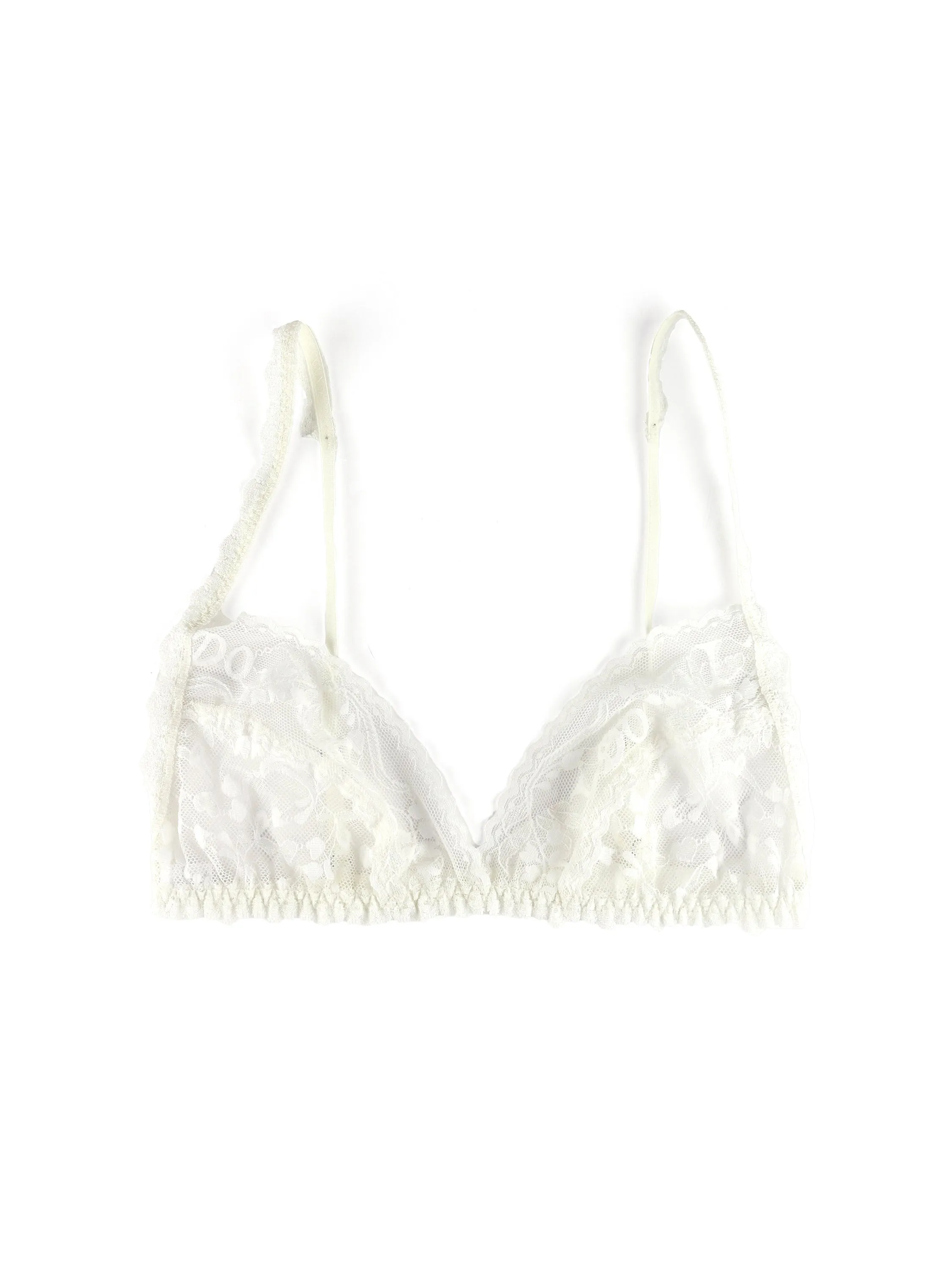 I Do Shimmer Bralette Light Ivory