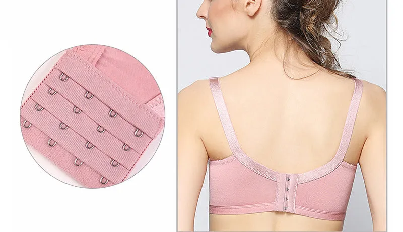 iLoveSIA Front Closure Lace Nursing Bra Breast Feeding Bra Women Bra
