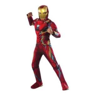 Iron Man Cw Deluxe Costume Size 6 8