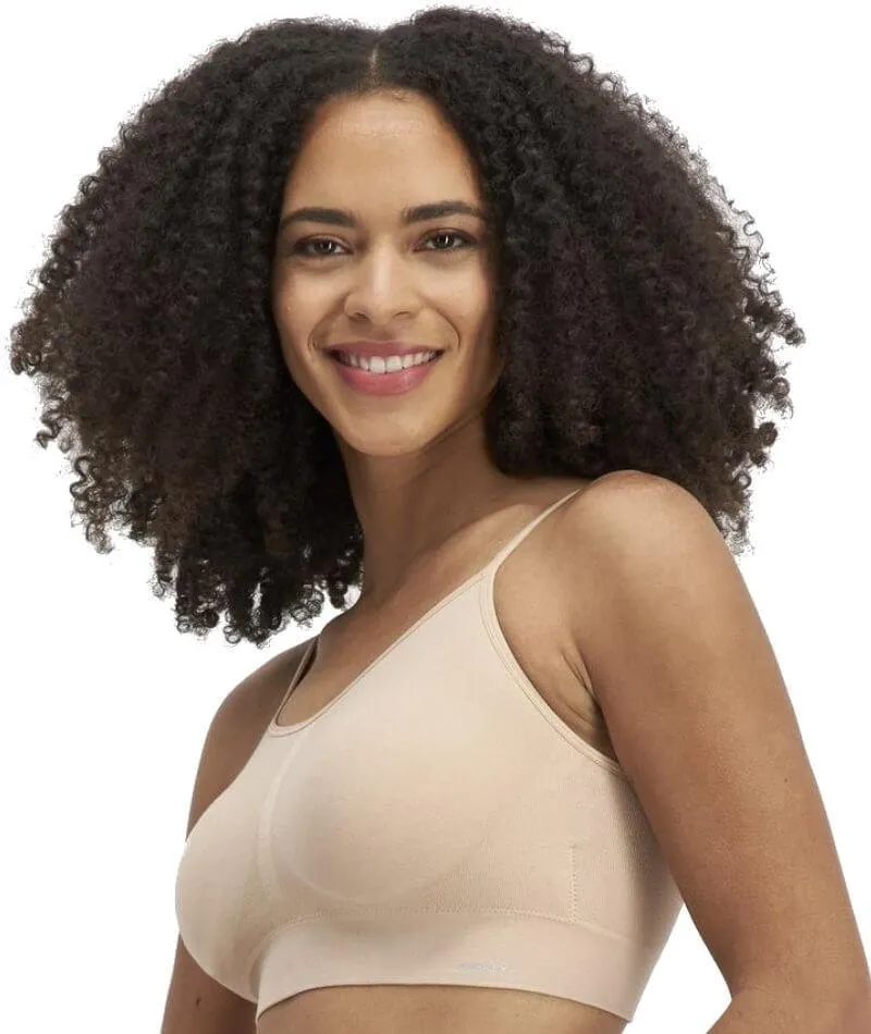 Jockey Skimmies Wire-Free Crop Top - Nude