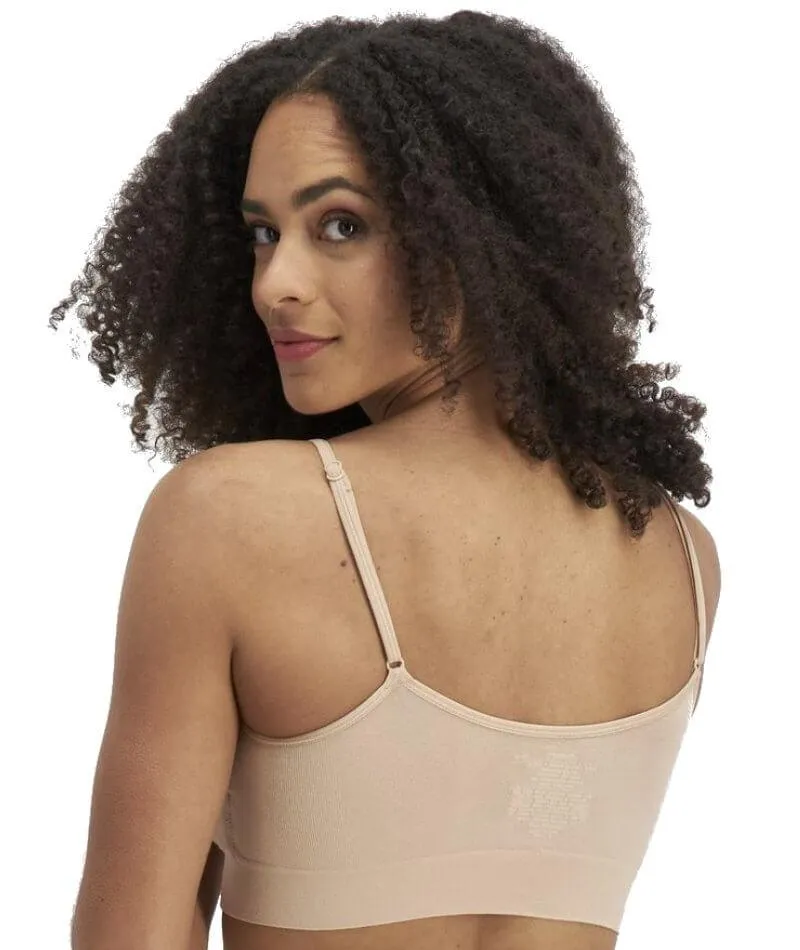 Jockey Skimmies Wire-Free Crop Top - Nude