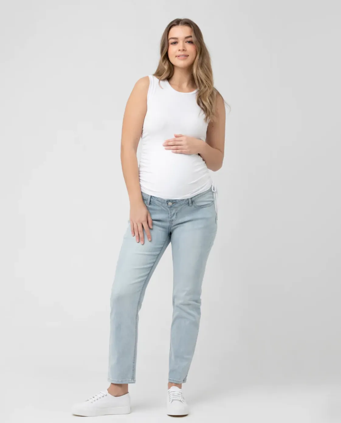 Jodie Ruched Rib Tank