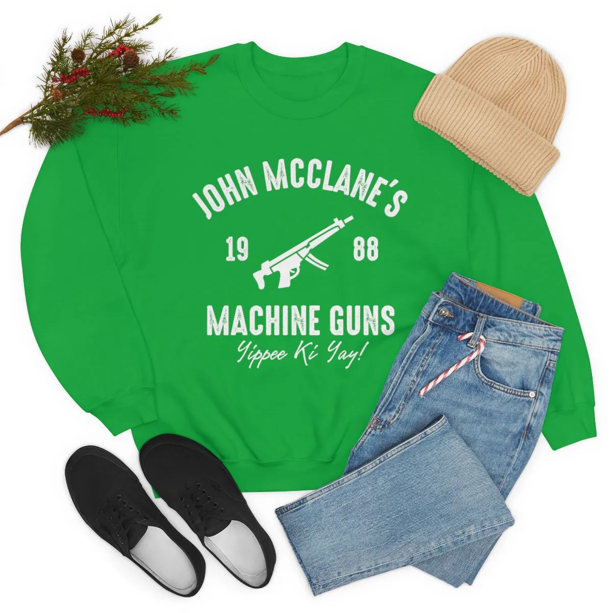 John Mcclane's Machine Gun Shop sweatshirt