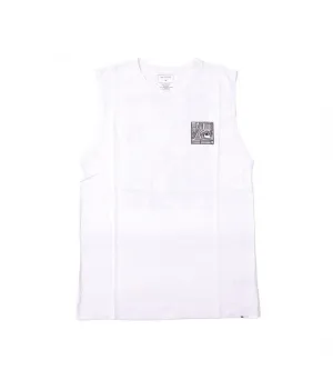 Journey South Muscle Tank White