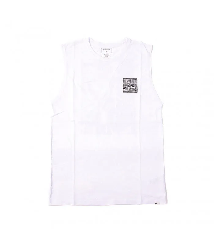 Journey South Muscle Tank White