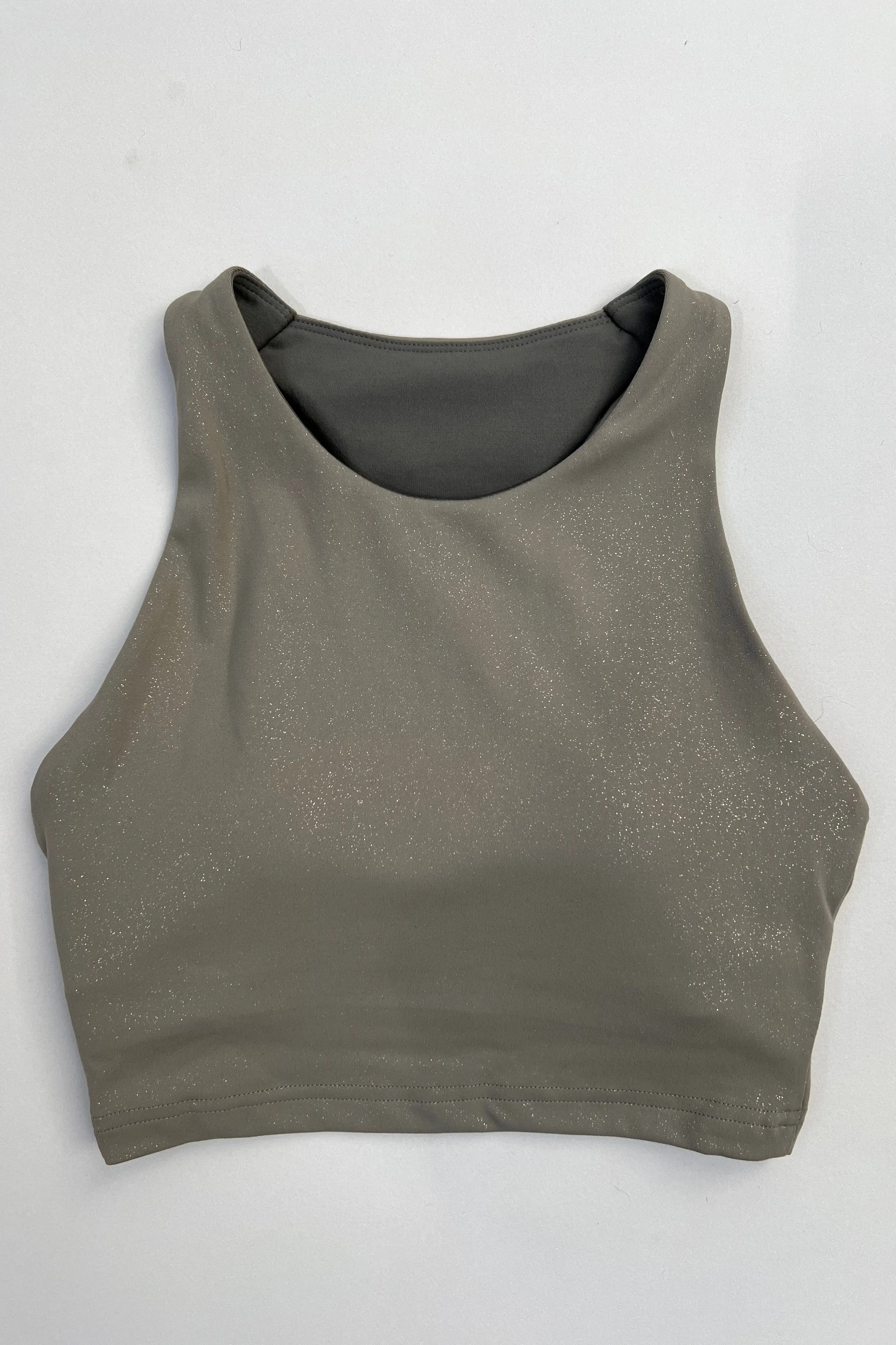 Kella Pocket Crop Top (glitter)