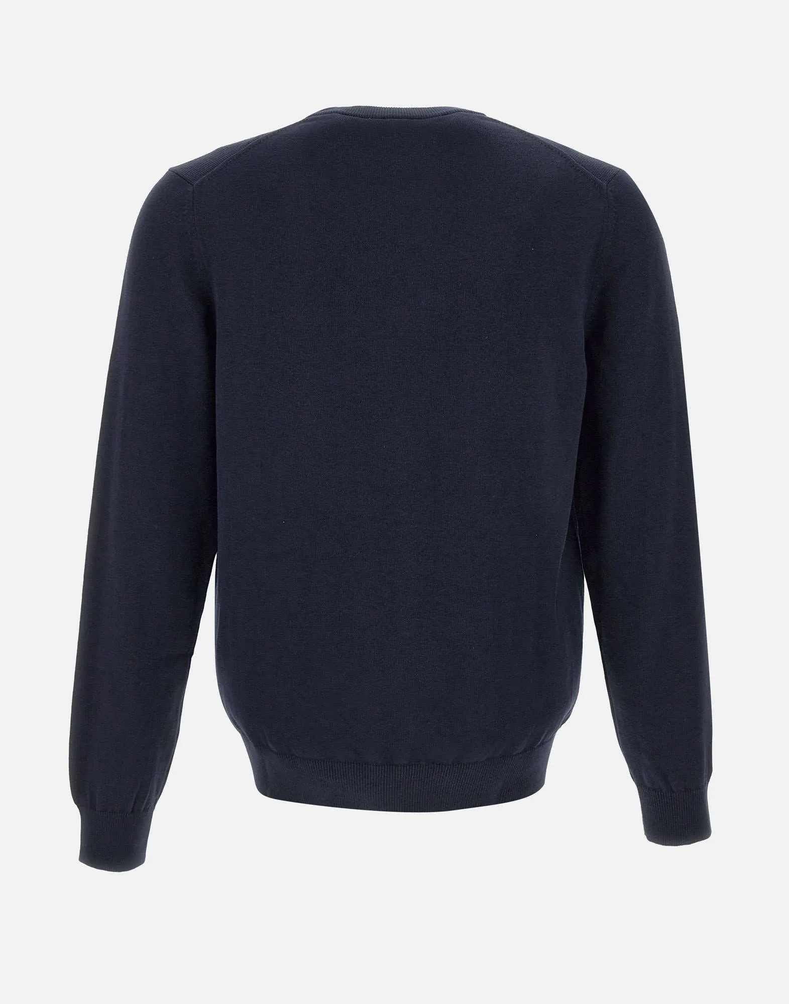 Lacoste Navy Cotton Crewneck tröja
